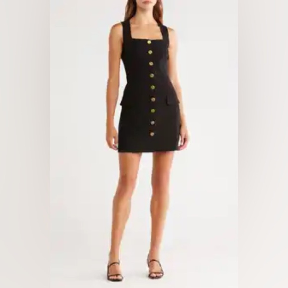 Rag & Bone Mona Sleeveless Cotton & Linen Minidress size 2